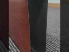 Decoração de interiores Forma U tubo quadrado teto de defleção de escritório de alumínio falso elegante moderno