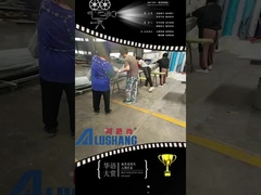 Alumínio Perforado Alumínio Tecto tecto de fasel Design de buracos de padrão regular Ventilação