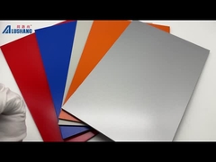 1220 X 2440MM Rose Madder Acm Material composto impermeável 6mm Acp Folha