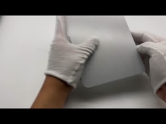 4MM 1220 X 2440MM Brushed Aluminium Composite Sheet Acp Panel de parede revestido com HDPE