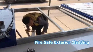 Revestimento resistente ao fogo A2 4mm ACP