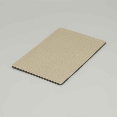 0.3mm PVDF painel de alumínio composto 4mm espessura para revestimento de parede