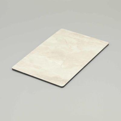 Cimento Beige Pedra de mármore Alumínio painel composto 2,0 mm 3,0 mm 5800 mm Painéis de revestimento de parede