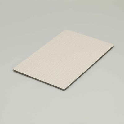 Painel Composto de Alumínio Branco PVDF de 4mm / 5mm / 6mm (1220x2440mm) | Folha B1 ACP retardante de fogo
