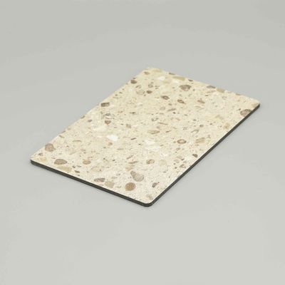 Chapa ACP de Mármore Anti-Risco Dark Emperador | Painel Composto de Alumínio Personalizado de 2440mm