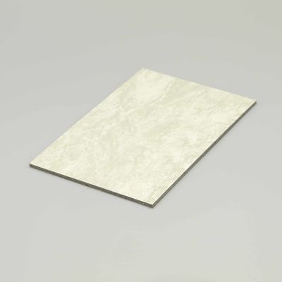 Chapa de Alumínio Composto de Mármore 3mm | Painel Composto de Alumínio com Revestimento de PE para Parede Interior e Placa de Sinalização