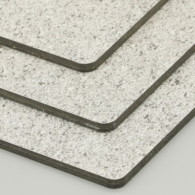 Painéis compostos de alumínio de mármore PVDF duráveis para revestimento de parede Decoração exterior Resistente a arranhões Pedra áspera Textura 4MM 1.22*2.44m