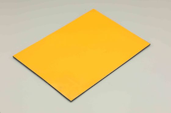 Vermelho escuro 3 mm Acp Pe 1300 mm Largura PE revestido Acp revestimento de parede para tetos