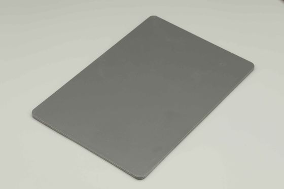 2440mm cinza escuro painel de folha exterior acp espessura personalizada acp revestimento para casas
