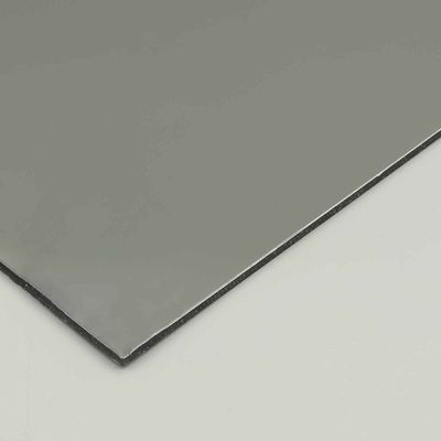 Painel composto de alumínio PE cinza 4MM 1,22 X 2,44m Painéis compostos de edifícios externos