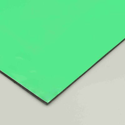 SGS Apple Green PE Painel de alumínio composto Acp Sheet Interior 4 X 8ft