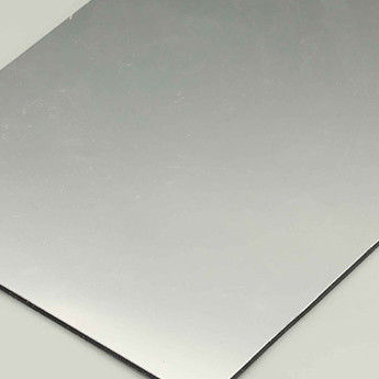 48IN 96IN Brushed Silver And Golden Acp Sheet 3mm Silver Brush Finish Aluminium Composite Panel Decorative Exterior Sheet Cladding
