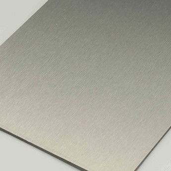 Painel de Alumínio Brushed Composto Anti-Impressão Dedo 3mm 4mm Folha ACP Metallica para sinalização e revestimento de parede interior
