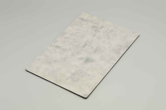 Bancos Hotéis White Rock Marble Composite Panel 244CM Exterior Alumínio Composite Panel