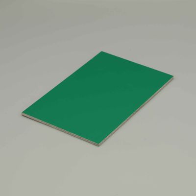 Verde 1.50X2.44M Painel de alumínio composto de largura extra para decoração de edifícios de construção