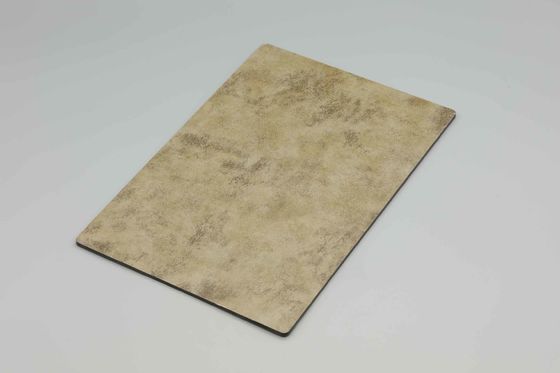 Painel Composto de Alumínio ACM com Acabamento em Mármore 1220x2440mm para Revestimento de Paredes de Cozinha e Banheiro