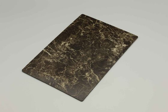 1220 X 2440MM 4MM Painel composto de mármore ACP 3mm Alumínio composto