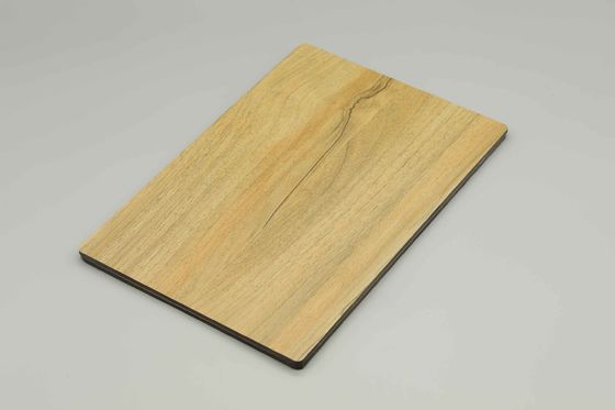 Painel composto de alumínio PVDF à prova d'água, resistente aos raios UV, com classificação B1 para revestimento de parede exterior