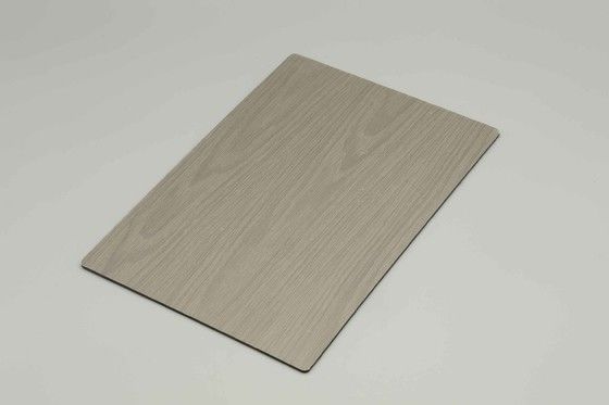 1000 mm a 1750 mm painel composto de alumínio de madeira 4 mm Acp Panel Board