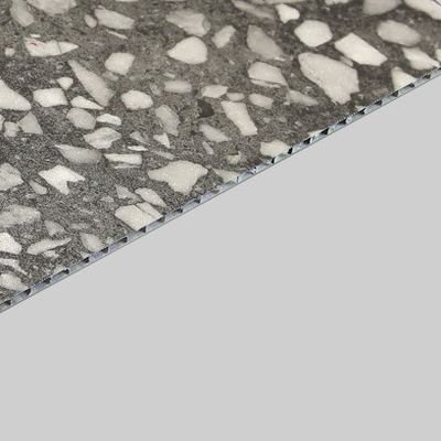 A2 FR Painel composto de alumínio ondulado para decoração de paredes exteriores resistente à corrosão