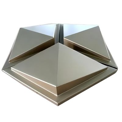 3003 8 mm a 210 mm revestimento de facade de alumínio painéis de parede 3d para decoração de edifícios