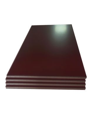 1.50X2.44M Painel composto de alumínio vermelho escuro para plataformas de decoração de parede