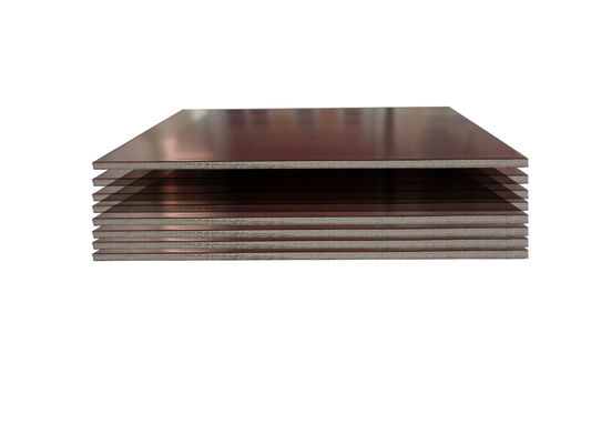 Matte vermelho Acp PE Painel de alumínio composto AA Qualidade Material leve e durável Para decoração de parede Alumínio Dupla pele 0,11mm
