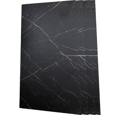 Tipo de barra de mármore escuro Decorado Acp folha interior fachada Acp 4mm espessura Acp revestimento Material de construção de alumínio espessura 0,43mm cortina