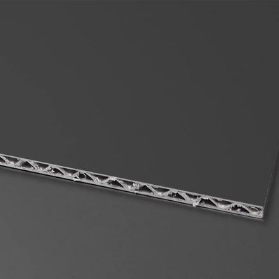 3d folha de alumínio ACP fachada de parede de aquecimento de painéis compostos com filme protetor peso leve 4 * 8 pés