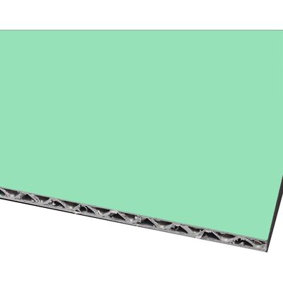 Painéis de revestimento de fachada 3D de alumínio à prova de fogo A2 para decoração de parede externa (ACP não combustível)