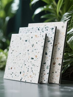 Painel composto de alumínio PVDF durável com revestimento de pedra de fluorocarbonetos Tamanho padrão para pendurar em seco das paredes externas