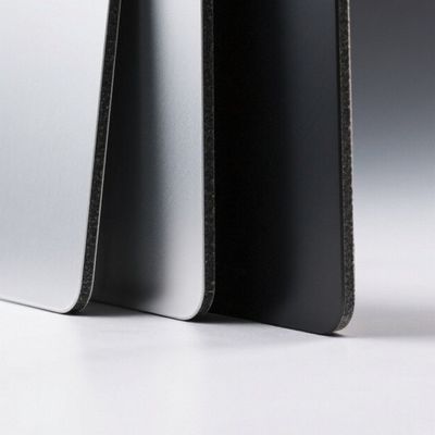 Resistente a arranhões Melhor núcleo de parede cortina edifício fachada tipo curvo PVDF painel composto de alumínio 3MM painel composto de alumínio Resistência ao calor 4MM