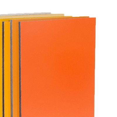 Painel composto de alumínio PVDF de 4 mm de espessura 1220x2440mm Resistente a intempéries
