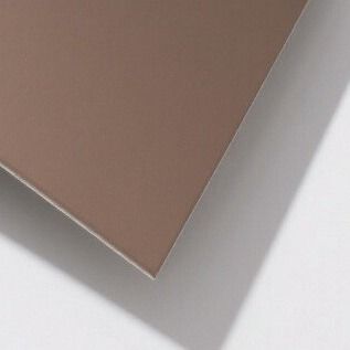 Decoração de estilo Matte PVDF painel de alumínio composto 3mm espessura Fluorocarboneto Para decoração de interiores