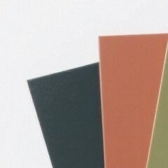 Painel composto de alumínio PVDF 4mm Material de liga de alumínio espesso com tratamento de alto brilho de fluorocarbonetos 1220x2440mm Decoração de parede exterior brilhante